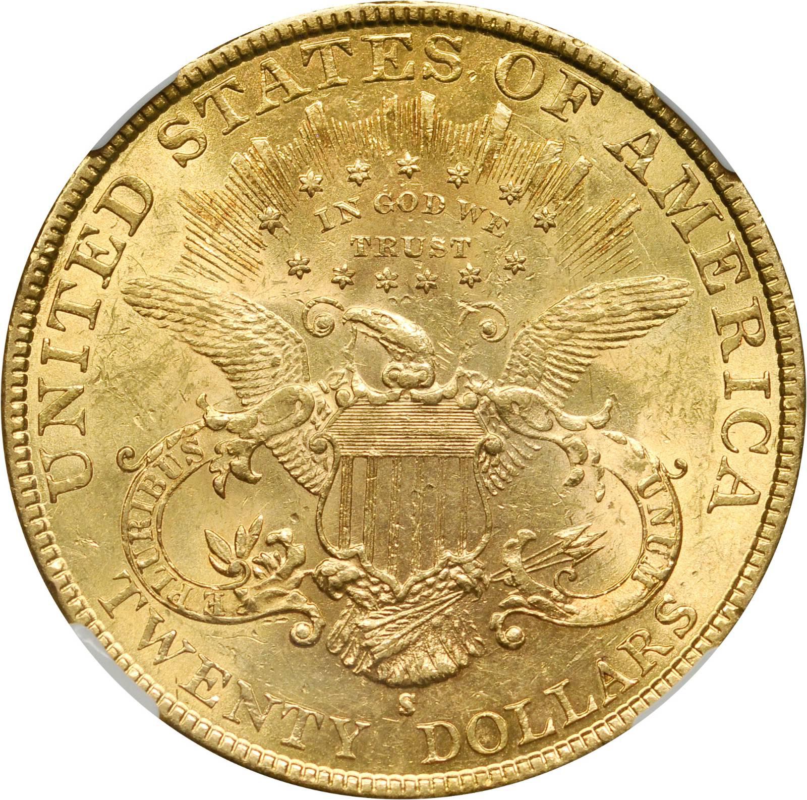 1899 twenty dollar gold coin